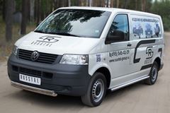 Защита переднего бампера D63/42 для Volkswagen Transporter kasten 2003-2009