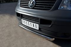 Защита переднего бампера D63 (дуга) для Volkswagen Transporter kasten 2003-2009
