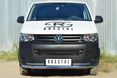 Защита переднего бампера D63 (секции) D42 (уголки) для Volkswagen Transporter kasten T6 2010