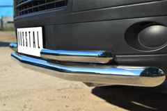 Защита переднего бампера D63 (секции) D42 (уголки) для Volkswagen Transporter kasten T6 2010