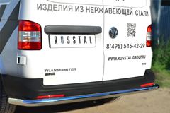 Защита заднего бампера D63 (секции) для Volkswagen Transporter kasten T5 2010-2015