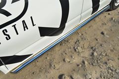 Пороги труба D63 (вариант 1) (правый) для Volkswagen Transporter kasten T5 2010-2015