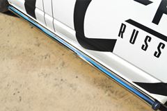 Пороги труба D63 (вариант 2) (левый) для Volkswagen Transporter kasten T6 2010