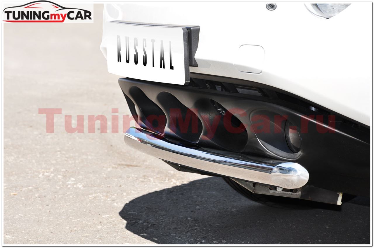Защита переднего бампера D63 для Nissan Juke 4x2 2010-