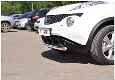 Защита переднего бампера D63 для Nissan Juke 4x2 2010-