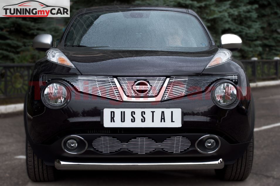 Защита переднего бампера D76 (дуга) для Nissan Juke 4x4 2010-