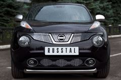 Защита переднего бампера D76 (дуга) для Nissan Juke 4x4 2010-
