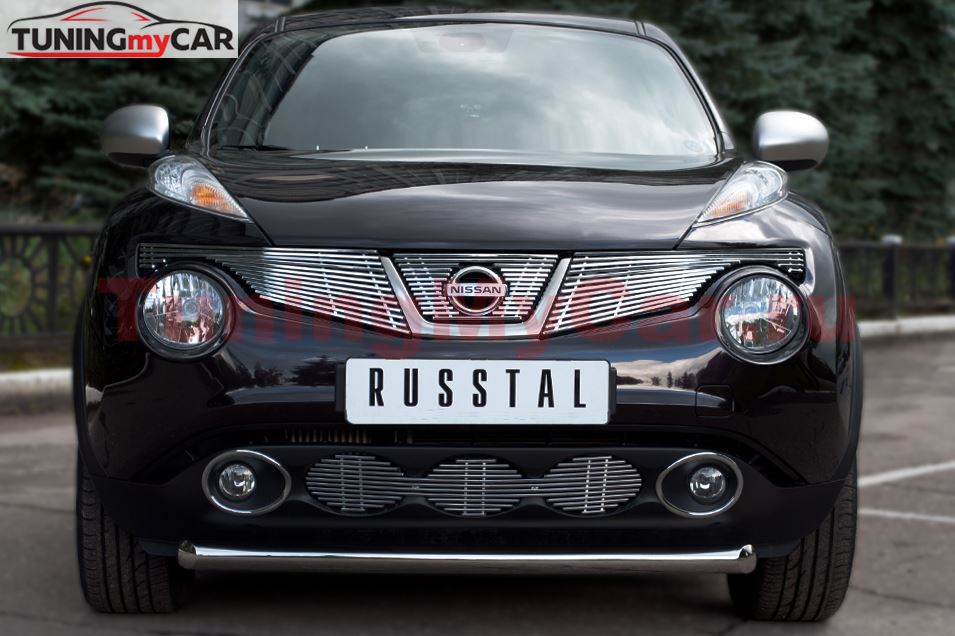 Защита переднего бампера D63 (дуга) для Nissan Juke 4x4 2010-