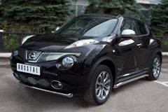 Защита переднего бампера D63 (дуга) для Nissan Juke 4x4 2010-