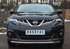 Защита переднего бампера D63 (5 секций) для Nissan Murano 2010-2015