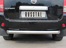 Защита заднего бампера D76 для Nissan Pathfinder 2010-2013,  Nissan Pathfinder IV 2004-2009