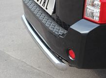Защита заднего бампера D76 для Nissan Pathfinder 2010-2013,  Nissan Pathfinder IV 2004-2009
