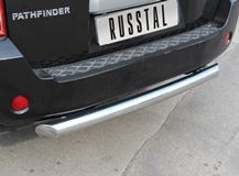 Защита заднего бампера D76 для Nissan Pathfinder 2010-2013,  Nissan Pathfinder IV 2004-2009
