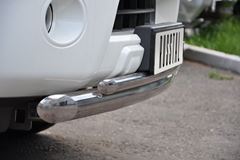 Защита переднего бампера D76/63 для Nissan Pathfinder IV 2004-2009