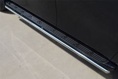 Защита порогов D42 для Nissan Patrol 2014-