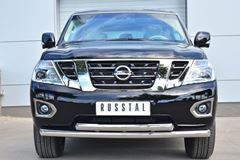Защита переднего бампера D76 (дуга) D76 (дуга) для Nissan Patrol 2014-