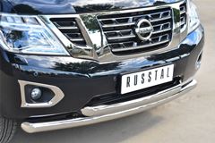 Защита переднего бампера D76 (дуга) D76 (дуга) для Nissan Patrol 2014-