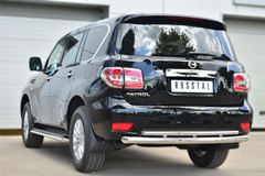 Защита заднего бампера D76 (дуга) D42 (дуга) для Nissan Patrol 2014-