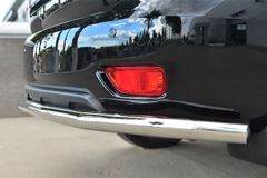 Защита заднего бампера D63 (секции) для Nissan Patrol 2014-