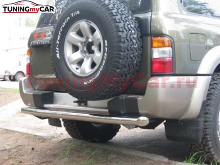 Защита заднего бампера D76 для Nissan Patrol Y61 1998-2003
