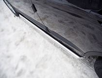 Пороги труба D63 для Nissan Qashqai 2010-2013