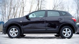 Пороги труба D63 для Nissan Qashqai 2010-2013