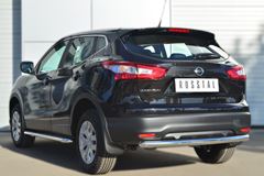 Защита заднего бампера D63 (дуга) для Nissan Qashqai 2014-