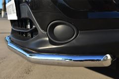 Защита переднего бампера D63 (секции) для Nissan Qashqai 2014-