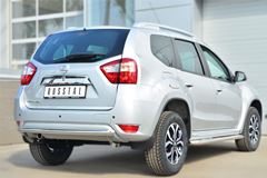 Защита заднего бампера D63 (дуга) для Nissan Terrano 2014-