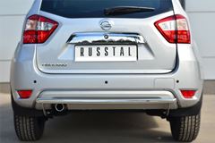 Защита заднего бампера D42 (дуга) для Nissan Terrano 2014-
