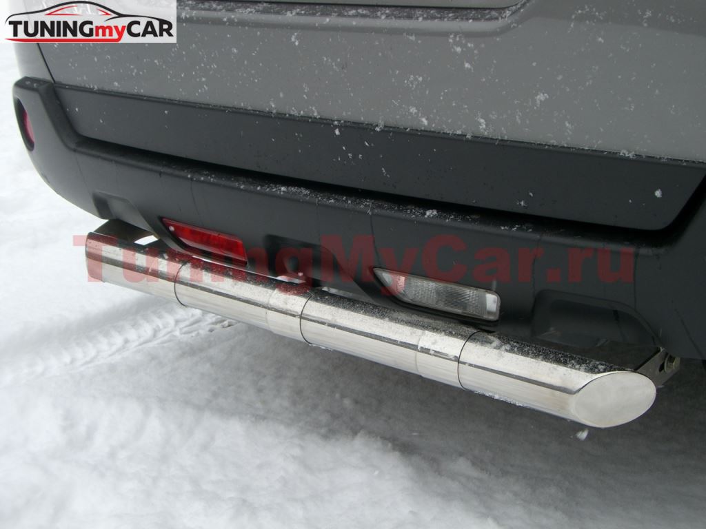 Защита заднего бампера D63 для Nissan X-Trail 2007-2010