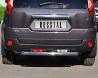 Защита заднего бампера D76 (дуга) для Nissan X-Trail 2011-2014