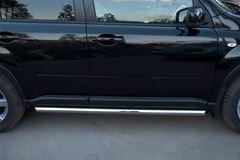 Защита порогов D63 (вариант 1) для Nissan X-Trail 2011-2014