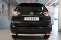 Защита заднего бампера D63 (дуга) для Nissan X-Trail 2015-