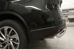 Защита заднего бампера D63 (дуга) D42х2 (дуга) для Nissan X-Trail 2015-