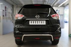 Защита заднего бампера D42 (волна) для Nissan X-Trail 2015-