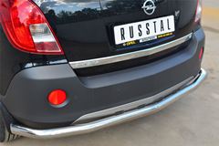 Защита заднего бампера D63 (секции) для Opel Antara 2012-