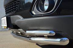 Защита переднего бампера D63 (секции) D42 (уголки) для Opel Antara 2012-