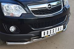 Защита переднего бампера D63 (секции) D42 (секции) для Opel Antara 2012-