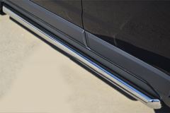 Пороги труба D63 (вариант 1) для Opel Antara 2012-