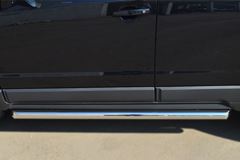 Пороги труба D63 (вариант 1) для Opel Antara 2012-