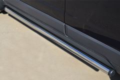 Пороги труба D63 (вариант 2) для Opel Antara 2012-