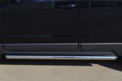 Пороги труба D63 (вариант 2) для Opel Antara 2012-