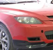 Накладки на фары (реснички) для Mazda 3 HB