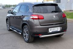 Защита заднего бампера D76 для Peugeot 4008 2012-