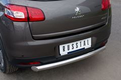 Защита заднего бампера D76 для Peugeot 4008 2012-