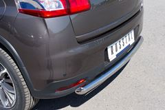 Защита заднего бампера D63 для Peugeot 4008 2012-
