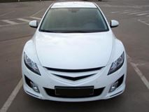 Накладки на фары (реснички) для Mazda 6 2007-2012 г.в.