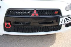 Воздуховоды (ноздри) в передний бампер Mitsubishi Lancer 10 EVO-style