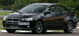 Воздуховоды (ноздри) в передний бампер Mitsubishi Lancer 10 EVO-style (рестайлинг 2011+)